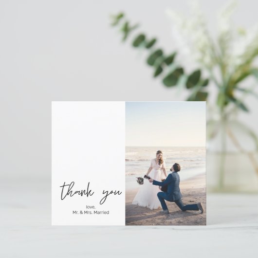 Budget 2 Foto Moderne Kalligraphie Vielen Dank (Stehend Vorderseite)