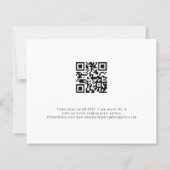 Budget 2 Foto QR Code Skript Hochzeit Liebe Dank (Rückseite)