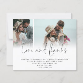 Budget 2 Foto QR Code Skript Hochzeit Liebe Dank