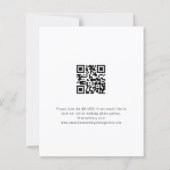 Budget 2 Foto QR Liebe Dank Hochzeit (Rückseite)