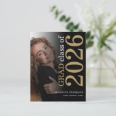 Budget 2 Foto Schwarzes Gold 2023 Abschluss Ankünd (Stehend Vorderseite)