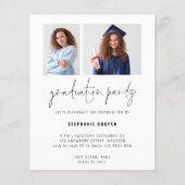 Budget 2 Foto Script 2022 Graduation Party Einladu (Vorderseite)