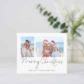 Budget 2 Foto Skript Frohe Weihnachten Florida (Stehend Vorderseite)