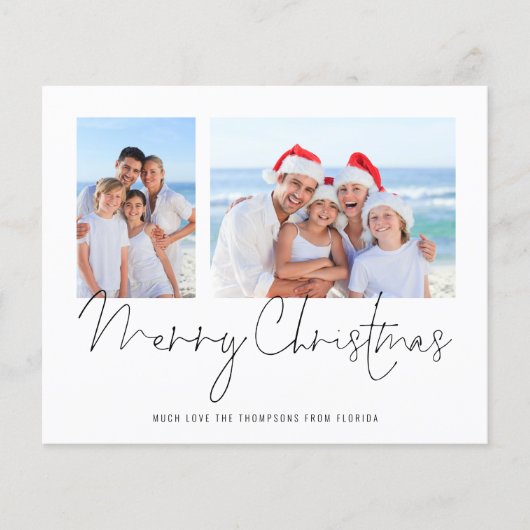 Budget 2 Foto Skript Frohe Weihnachten Florida (Vorderseite)