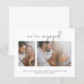 Budget 2 Foto Wir sind Verlobt Verlobung Ankündigu (Vorne/Hinten)