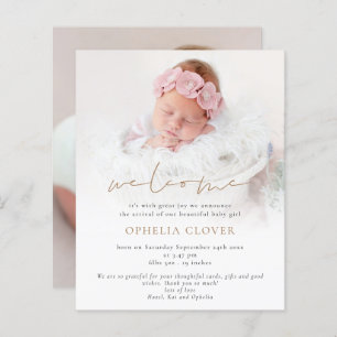 Budget 2 Fotos Overlay Gold Willkommensgeburt