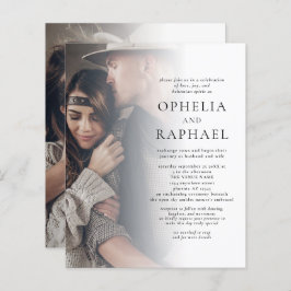 Budget 2 Fotos QR Code Bohemisch Hochzeitsstimme E