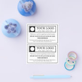 Budget 2 in 1 Vielen Dank Diskontcode Flyer (Einzeln)