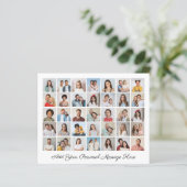 Budget 35 Foto Collage Ihre eigene Grußkarte hinzu (Stehend Vorderseite)