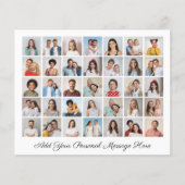 Budget 35 Foto Collage Ihre eigene Grußkarte hinzu (Vorderseite)