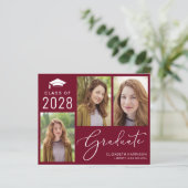 Budget 3 Foto Ankündigung Burgund Abschluss (Stehend Vorderseite)