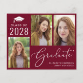 Budget 3 Foto Ankündigung Burgund Abschluss (Vorderseite)