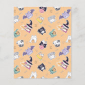 Budget 3 Kleine Hexen Trick oder Behandlung Einlad (Rückseite)