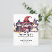 Budget 3 Kleine Hexen Trick oder Behandlung Einlad (Stehend Vorderseite)