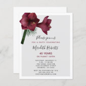 Budget 40. Geburtstag Weihnachten Blumenladen (Vorne/Hinten)