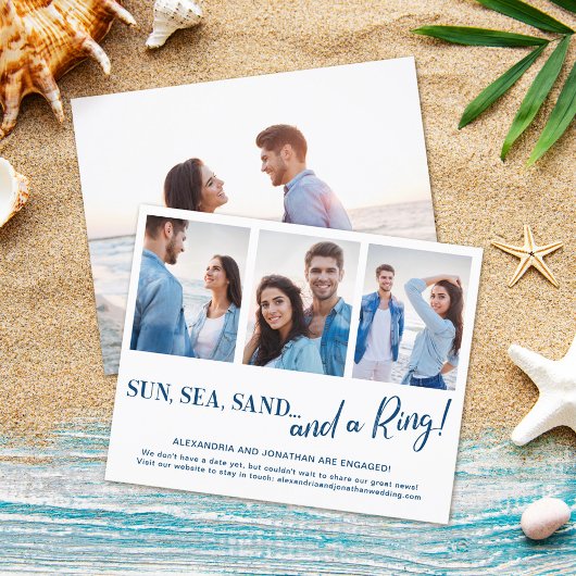 Budget 4 Foto Beach Verlobung Ankündigung