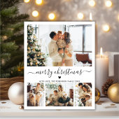 Budget 4 Foto Collage Heft Script Weihnachtskarte