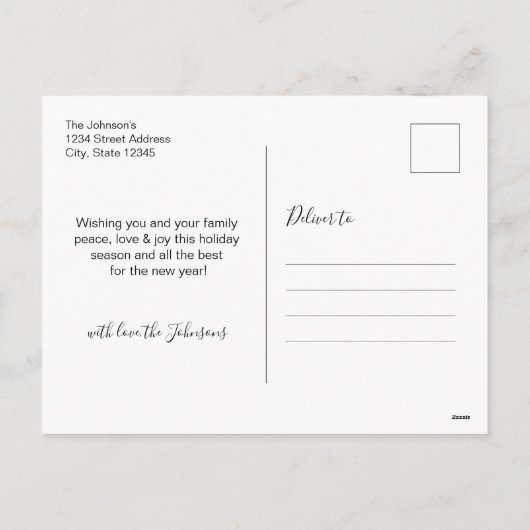 Budget 4 Foto Collage Skript Weihnachten (Rückseite)