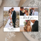 Budget 4 Foto Collage Wedding Danke, Script Flyer