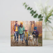 Budget 4 Foto Frohe Weihnachtskarten (Stehend Vorderseite)