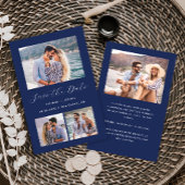 Budget 4 Foto Navy Blue Save the Date