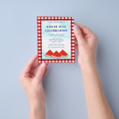 Budget 4. Juli Feierlichkeiten Einladung Flyer (Gruppe)