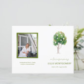 Budget 4-seitiges Magnolia-Tree-Bestattungsprogram (Stehend Vorderseite)