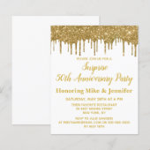 Budget 50. Überraschendes Party Einladungen zum Ja (Vorne/Hinten)