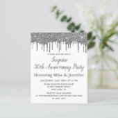 Budget 50. Überraschendes Party Einladungen zum Ja (Stehend Vorderseite)