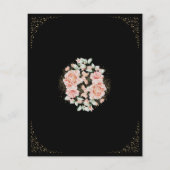 Budget 50 und fabelhaftes 50. Geburtstag Schwarzes (Rückseite)