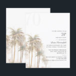 Budget 70. Geburtstagsparty Palm Tree Einladung<br><div class="desc">Niedliche moderne Palmen 70. Geburtstagsfeier Einladung Vorlage können Sie leicht anpassen,  indem Sie auf die Schaltfläche "Personalisieren". Ideal für andere Meilensteine-Einladungen,  die Sie mit Familie,  Freunden und Kollegen feiern möchten. Diese Karte wird komplett neu für andere besondere Ereignisse eingesetzt,  indem Sie auf den Button "Bearbeiten mit dem Design-Tool" klicken.</div>
