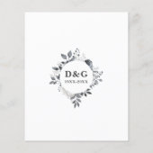 Budget 70. Hochzeitstag Blumenladen (Rückseite)