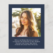 Budget 8 Foto Ankündigung Blue Abschluss (Rückseite)