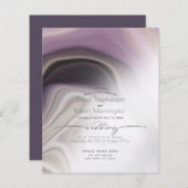 Budget aber schön Dusty Plum Agate (Vorne/Hinten)