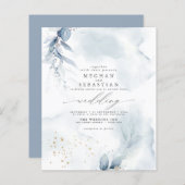 Budget aber schöne blaue Foliage Wasserfarbe (Vorne/Hinten)