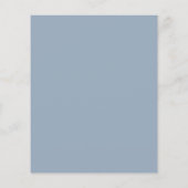 Budget aber schöne elegante blaue Wasserfarbe (Rückseite)