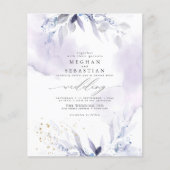 Budget aber schöne elegante Violett Wasserfarbe (Vorderseite)