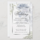 Budget, aber schöne rustikale blaue Rose (Vorderseite)