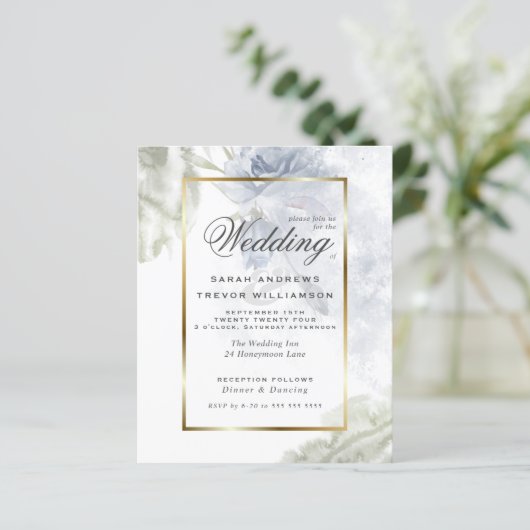 Budget, aber schöne rustikale blaue Rose (Stehend Vorderseite)