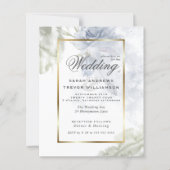 Budget, aber schöne rustikale blaue Rose (Vorderseite)