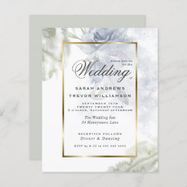 Budget, aber schöne rustikale blaue Rose