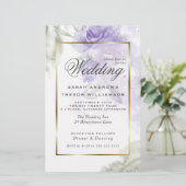 Budget, aber schöne rustikale Lila Rose (Stehend Vorderseite)