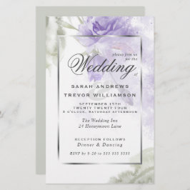 Budget, aber schöne rustikale Lila Rose