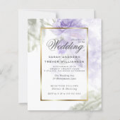 Budget, aber schöne rustikale Lilac Lila Rose (Vorderseite)