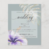 Budget aber schöner Hibiskus für Hochzeiten (Vorderseite)