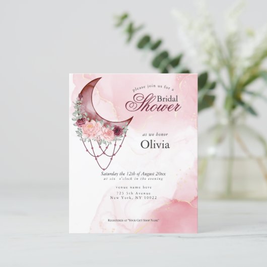 Budget aber schöner rustikaler Crescent Moon Manda (Stehend Vorderseite)