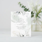 Budget aber schönes elegantes Aquarellblatt (Stehend Vorderseite)