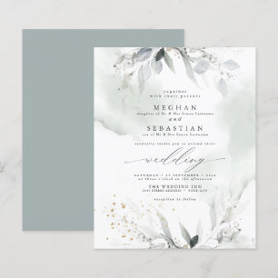 Budget aber schönes elegantes Aquarellblatt 2