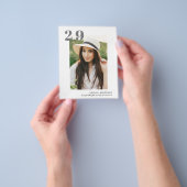 Budget Abschluss 2 Foto Einfache Silver Card 2023 Flyer (Gruppe)