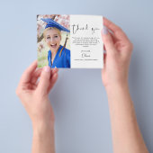 Budget Abschluss Foto Minimalistisch Danke Karten (Gruppe)